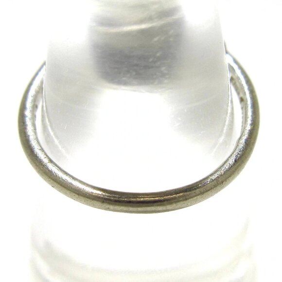 Auth Cartier Hindu 18K White Gold Diamond G***** Ring - Picture 3 of 6